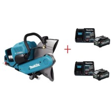 Battery Carper Makita CE001GD402, 2x36 V, 2x4 Ah, 355x25.4 mm, resort 127 mm