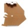 A4 storage, archive, calligrata, micro-frong cardboard, 100 mm, up to 900 l, white
