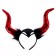 Carnival rim "Devil", red color