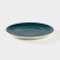 Ceramic “turquoise” plate, d = 27 cm