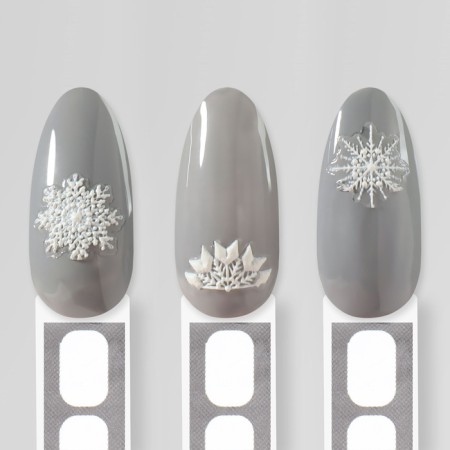 Nail stickers 6.5*5.5cm snowflakes Z-A1422 BET MAREMEN-4