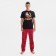 Pajama New Year's male KAFTAN "New Year", red/black color, size 48