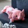 Soft toy-podushka "Elephant", 80 cm, pink color