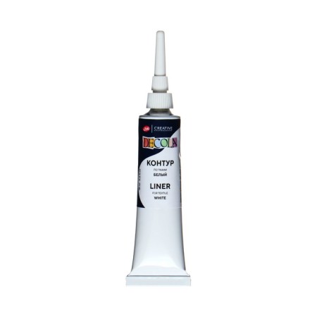 Contour on fabric 18 ml, ZHK Decola, White (5403104)-4