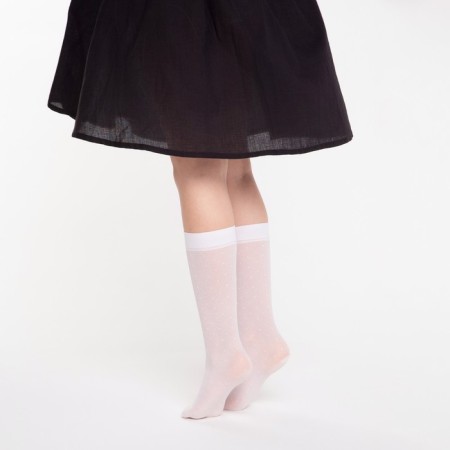 Golphs for children, white color, size 20-22 (32-35)-3