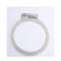 Transitional cuff Masterprof Isa. 131682, D ​​= 124x110 mm, for sewer pipes, TEP, white