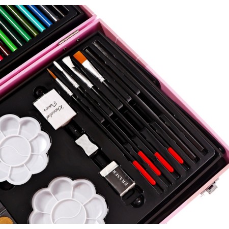 Set for drawing unicorn pink-9