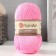 Yarn "etamin" 100% acrylic 180m/30g (436 pink)