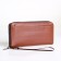 Male purse-clate on a zipper, redhead color