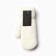 Women's mittens for claim Minaku smooth 22 cm milk