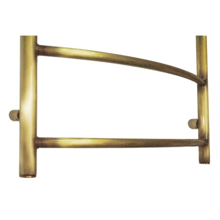 Water towel Domoterm "Calipso", P5, 5 crossbars, 500 x 700 mm, bronze-2