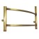 Water towel Domoterm "Calipso", P5, 5 crossbars, 500 x 700 mm, bronze