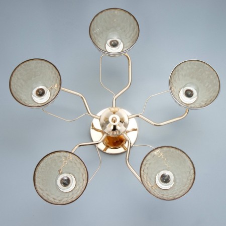 Cauline "Donna" 5he27 40W gold 56x56x22 cm Bayerlux-4