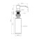 Disator for detergents Ulgran u01-331, white color