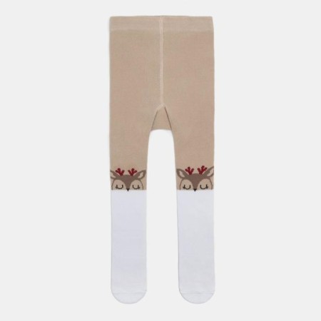 Pantyhose crumb I am "deer", beige, height 74-80 cm-1