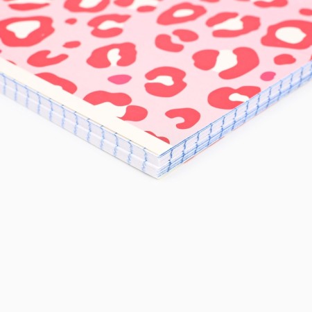 Notebook A5, 48 liters per spiral, internal block No. 1 MIX "Pink"-1