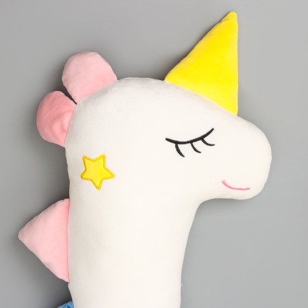 Skill of a soft toy "Unicorn", 105 cm, white color-2