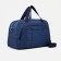 Road bag with lightning, external pocket, long belt, blue color