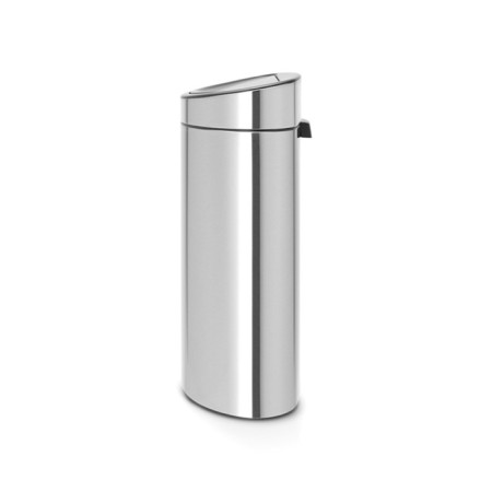 Garbage bucket Brabantia Touch Bin New, with protection against fingerprints, steel color, 40 liters-1