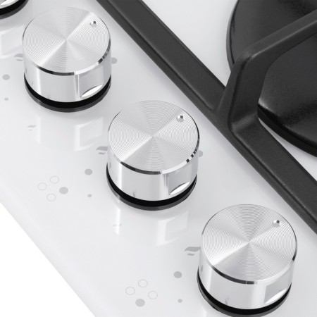 Honel Homsar HGG646WH, gas, 4 burners, white-3