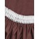 Set of curtains "Canvas", size 200x260 cm, 2 pcs, color drunk cherry