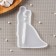 Silicone Mold for candies and chocolate "Wedding", 12.5 × 9 cm, the color is transparent