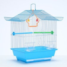 Poultry cell equipped BD-1/1D, 30 x 23 x 39 cm, blue