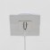Suspended Citilux “Virta” CL139010, 12x10x25 cm, 1x60W, E14, color gray