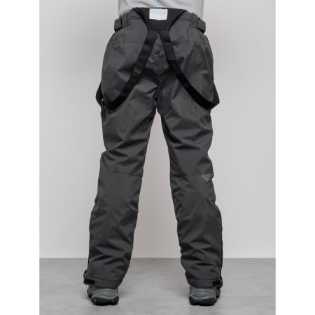Semi-combinezone ski insulated male winter, size 54, dark gray color-8