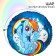 Air balloon "Rainbow Desh", 18 inches, foil, My Little Pony
