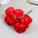 Flowers for decorating "Scarlet roses" 1 bouquet = 6 colors 9 cm
