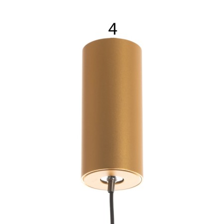 Lumber "Locus Babble" LED 5W 4000k matte gold 2x2x40-140cm-4