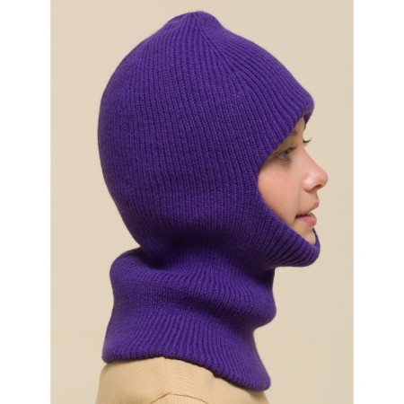 Children's hat, size 48-50, purple color-1