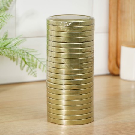 Conservation cover "Elabuga", TO-82 mm, screw, lithography, packaging 20 pcs, color of gold-3