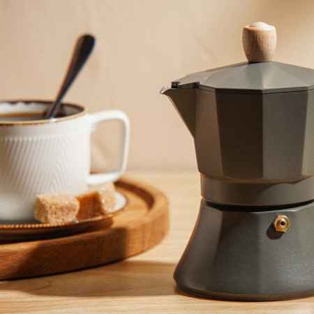 Coffee machine geyser Sl Home "Framo", 150 ml, 11 × 15.5 × 12 cm, olive color-7