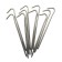 Aluminum pegs, a set of 10 pcs.