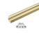 Cappio RSC030 handle, m/o 960 mm, satin gold color