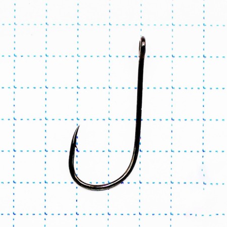 The hook Koi Single Spoon Hook, size 2 int, color BN 10 pcs.