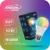 LED LED RGB+W, with a remote control, A60, 10 W, 800 lm, E27, 220 B