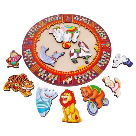 Зоопазл «Цирк» 10 деталей-1