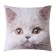 Decorative pillow "Gray cat"