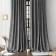 Set of curtains "Luka", size 2x145x270 cm, color gray color