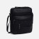 Male bag, black color