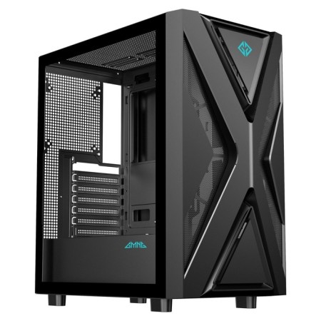 The GMNG GG-CC101 case without BP ATX 6x120mm 2x140mm 1xusb2.0 1xusb3.0 Audio Bott PSU-5