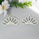 Decor for creativity Metal "Tiara with pearl" rhinestones 3.5x6 cm