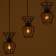 Bayerlux lamp "Freya" 3he27 40W black 16x50x23-123cm