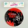 Disposable paper plate "Halloween Party", 18 cm, set 6 pcs.