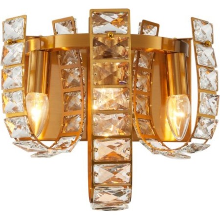 Wall lamp STILFORT 2172/05/03W Umiko, 3x40W, E14, 300x300x260 mm, bronze color-1