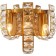 Wall lamp STILFORT 2172/05/03W Umiko, 3x40W, E14, 300x300x260 mm, bronze color