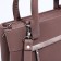 Olivi-tout bag on lightning, brown color
